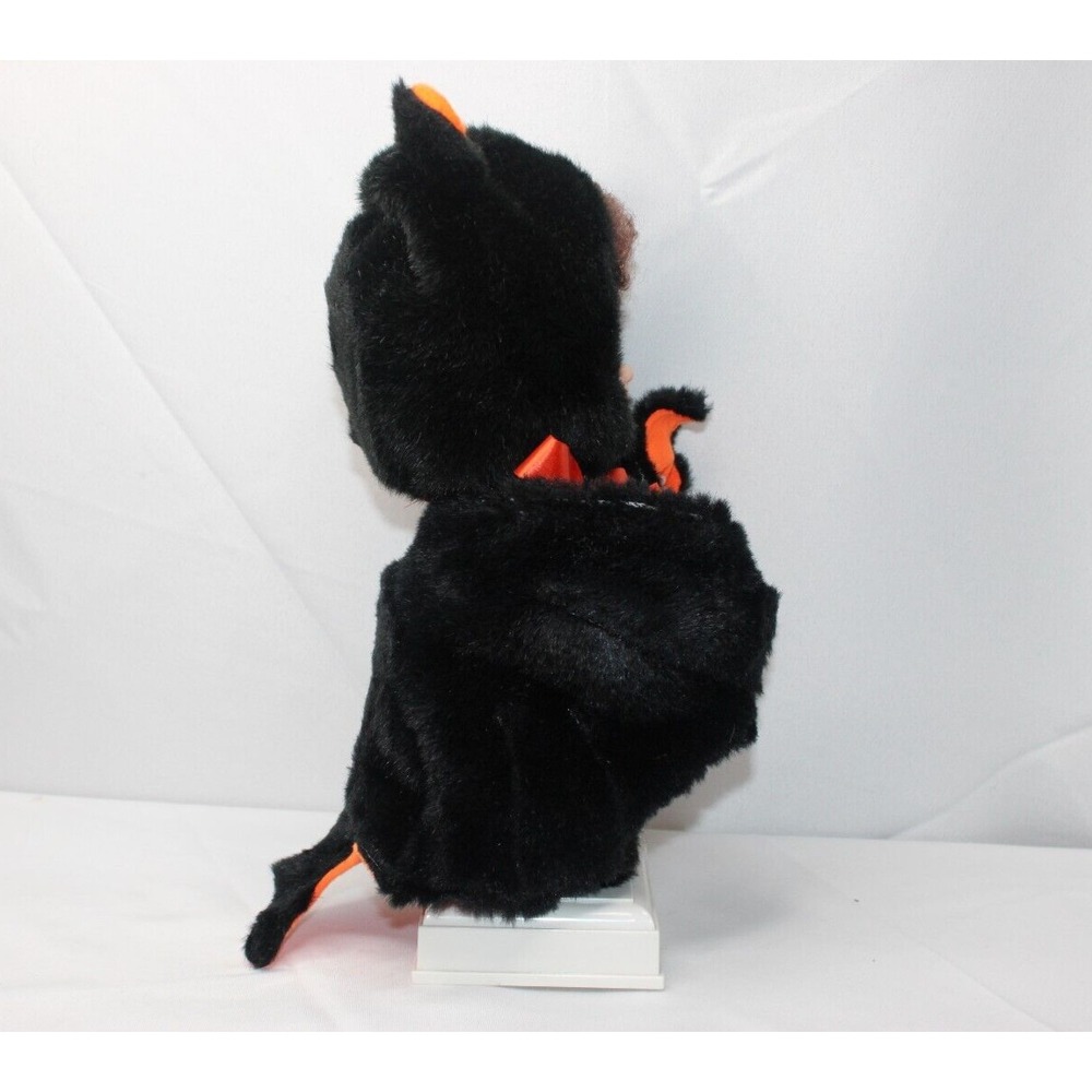 1994 Santa's Best 13" Animated Halloween Kids Bat Girl, Decor ONLY, please read. - Picture 5 of 16
